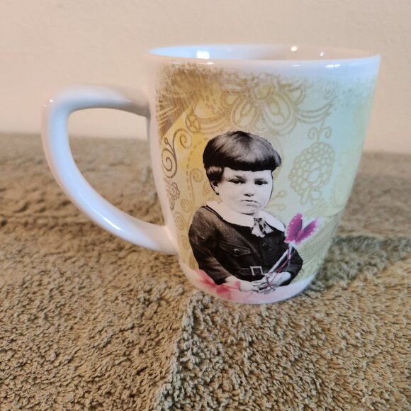 Vintage Holy Crap Mug, Erin Smith Art Coffee Cup - Picture 3 of 14